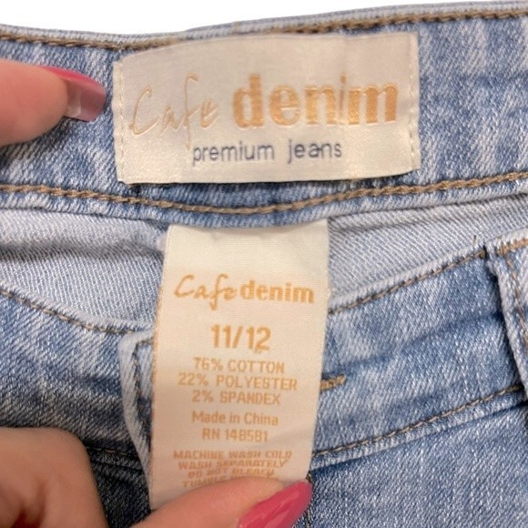 Cafe Denim Premium Women’s Skinny Ankle Jeans - Picture 7 of 7